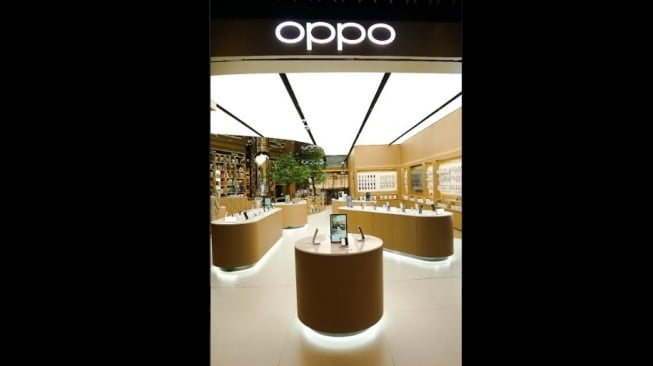 Oppo Experience Store AEON Jakarta Garden City. [Oppo Indonesia]