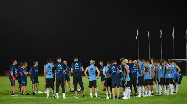 Piala Dunia U-17 2023: Tiba di Tanah Air, Timnas Argentina Langsung Genjot Latihan di Bali