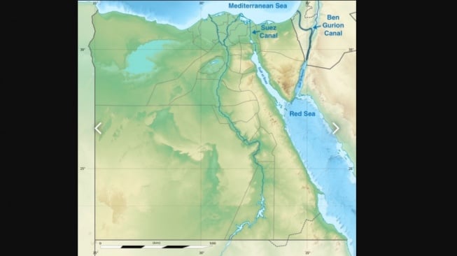 Israel Ngotot Bangun Alternatif Terusan Suez, Terusan Ben Gurion Disebut Cikal Bakal Konflik Gaza