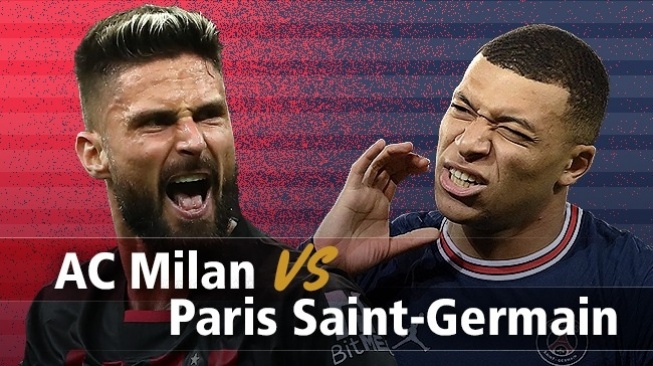 Prediksi AC MIlan vs PSG, Liga Champions 8 November: Head to Head, Susunan Pemain, Skor dan Live Streaming