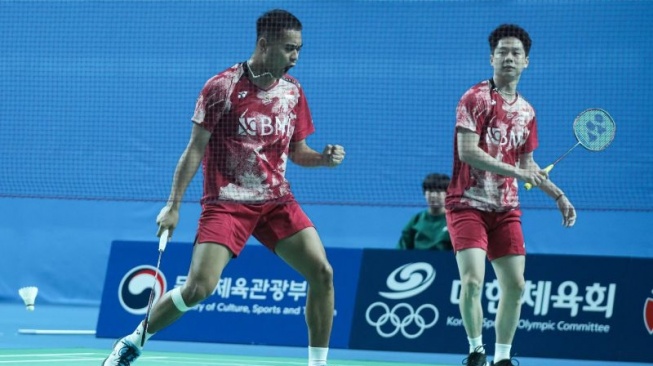 Kandas di Korea Masters, Ganda Putra Baru Kevin / Rahmat Tak Patah Semangat