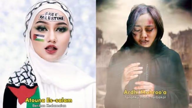 Dukung Palestina, Nanda Arsyinta Bikin Konten Makeup Ceritakan Perjalanan Pilunya Nasib Seorang Ibu di Gaza: Merinding!