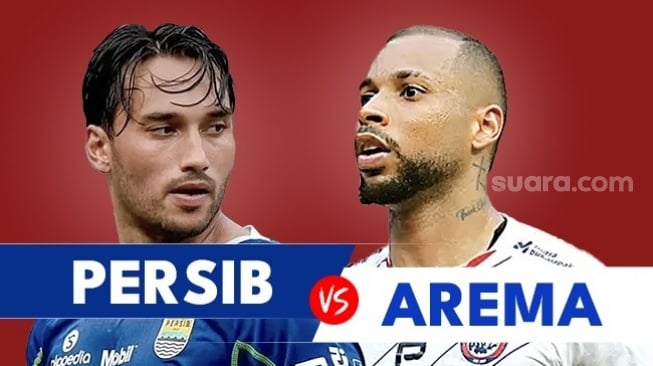 Prediksi Persib Bandung vs Arema FC, BRI Liga 1 Hari Ini: Head to Head, Susunan Pemain, Skor dan Live Streaming