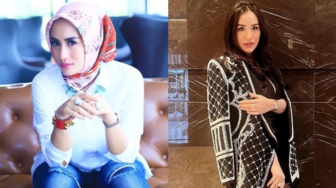 Artis Lepas Hijab Demi Pekerjaan (Instagram/@shinta_bachir86)