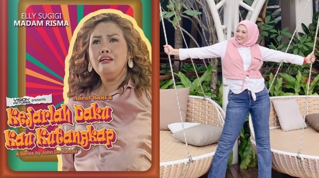 Artis Lepas Hijab Demi Pekerjaan (Instagram/@ellysugigi_real_)