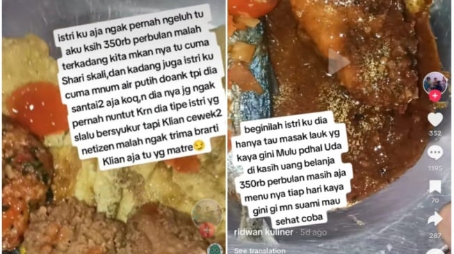 Suami Beri Uang Makan Rp 350 Ribu Sebulan: Itu Rumah Tangga Apa Rumah Duka?