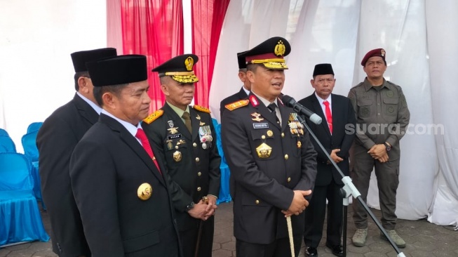 Kapolda Sumut Irjen Agung Setya Irit Bicara soal Penangkapan Samsul Tarigan