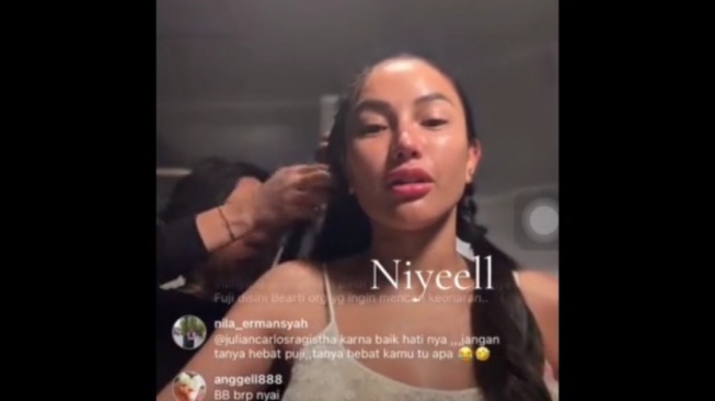 Nikita Mirzani ungkap bakal labrak Fuji (Instagram/@lambe__danu)