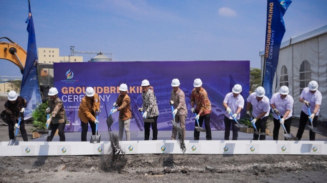Jababeka Resmikan Pabrik LNG di Pasuruan Industrial Estate Rembang