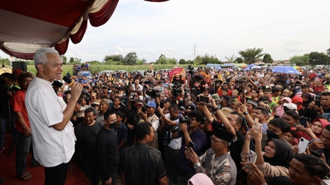 Di Hadapan Warga Sumut, Ganjar Singgung Soal yang Berkuasa Kuat Bakal Tumbang
