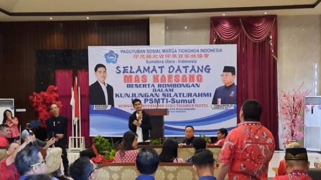 Sambangi PSMTI di Medan, Kaesang Pangarep Targetkan PSI Lolos Parlemen pada Pemilu 2024