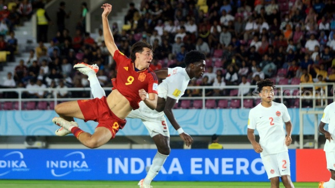 Sesumbar Marc Guiu Timnas Spanyol U-17 Kalahkan Mali di Stadion Manahan