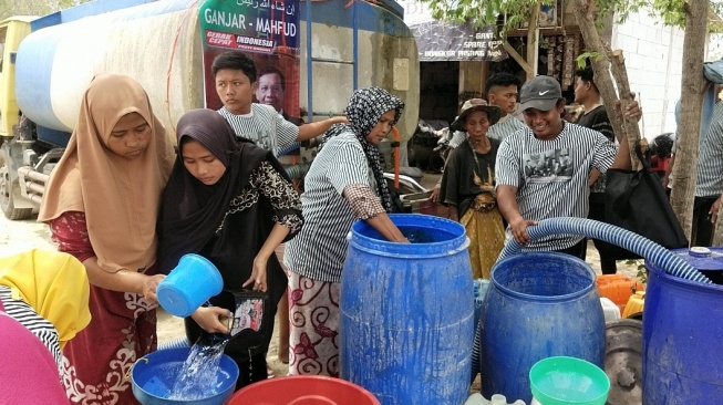 Respons Kekeringan di Jatim, GMC Langsung Bergerak Bawa Bantuan Air Bersih