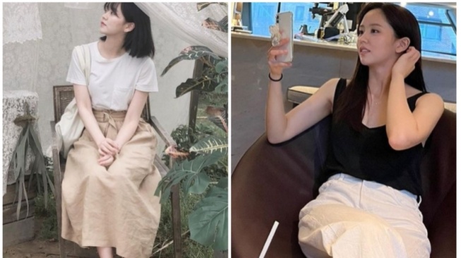 5 Ide Outfit Simpel ala Aktris Kim So Hyun, Mudah Disontek!