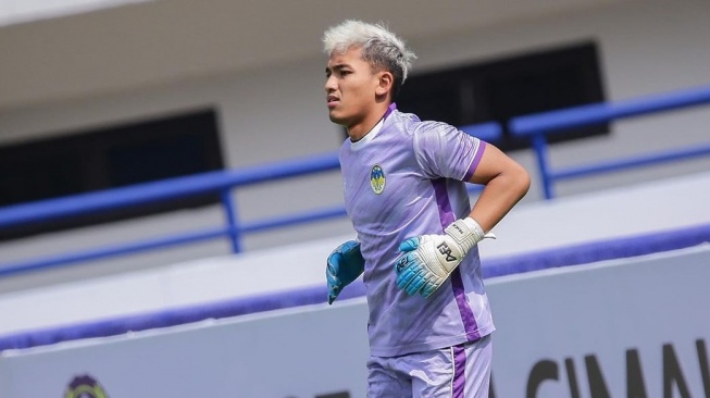 Profil Kiper Anyar PSIM Yogyakarta Pancar Nur Widiastono, Dipercaya Kas Hartadi Langsung Clean Sheet di Laga Debutnya