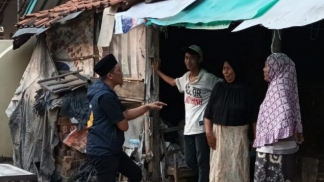 Warga miskin di Kota Serang, Banten. [IST/Bantennews]