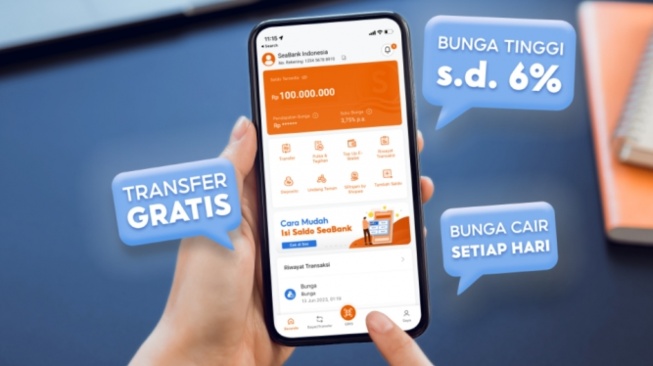 5 Bank Digital Indonesia dengan Pertumbuhan Aset Terbesar, Seabank Masih Tertinggi