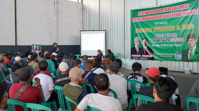 Genjot Produksi Perikanan Lokal, Sahabat Sandiaga Gelar Pelatihan Budidaya Ikan Air Tawar