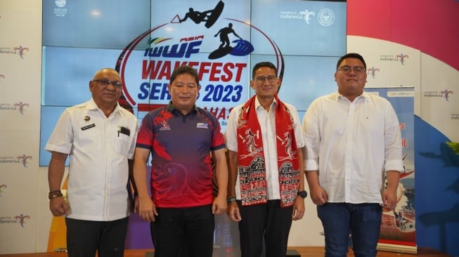 Indonesia Gelar Olahraga Air Kelas Dunia Wakefest 2023 di Danau Tondano