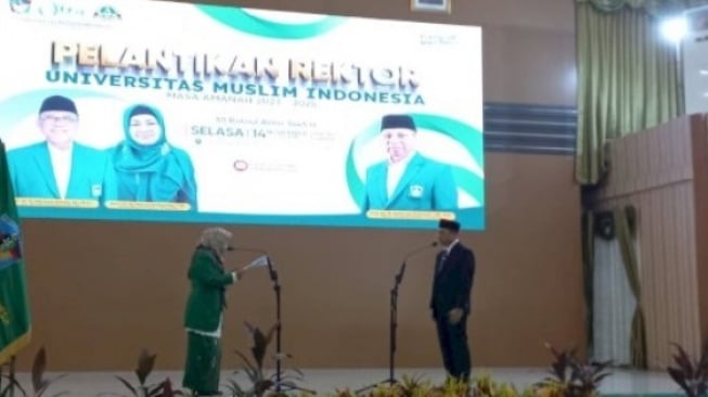 Sufirman Rahman Dilantik Jadi Rektor Universitas Muslim Indonesia ke-13