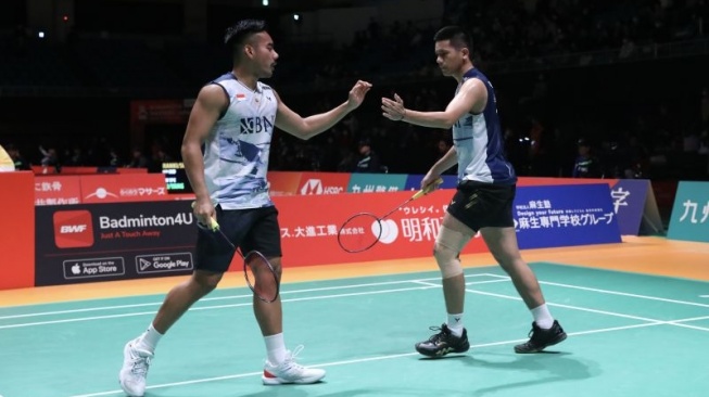 Pram/Yere Tekuk Wakil Inggris di Laga Sengit Babak 32 Besar Kumamoto Masters 2023