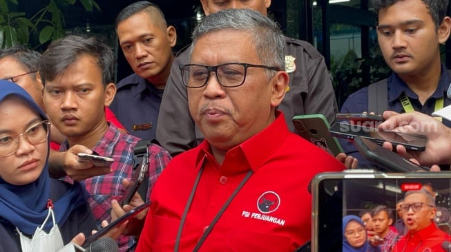 Sekretaris Jenderal DPP PDIP, Hasto Kristiyanto. (Suara.com/Bagaskara)