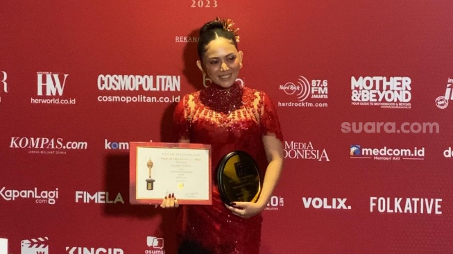 Tak Menyangka Menang Piala Citra 2023, Rachel Vennya Bersyukur: Terima Kasih Sudah Vote Aku