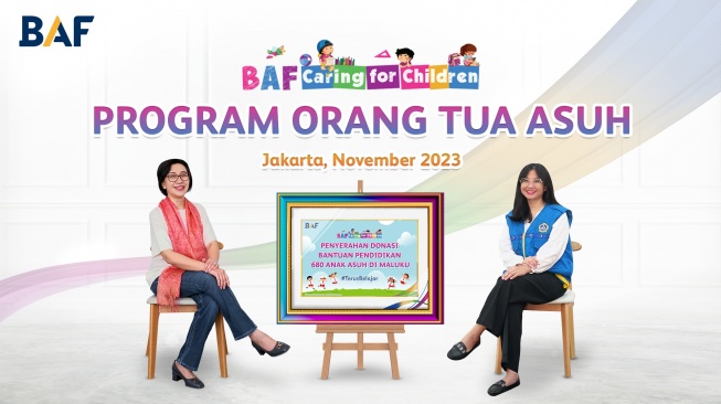 Bantu Anak Indonesia Dapatkan Pendidikan Layak, BAF Hadirkan Program Orang Tua Asuh