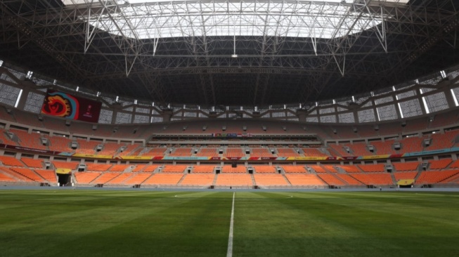 Potre Jakarta International Stadium (JIS), venue Piala Dunia U-17 2023. (Dok. PSSI)
