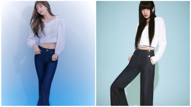 5 Ide Outfit dengan Celana Jeans ala Suzy, Trendi untuk OOTD!