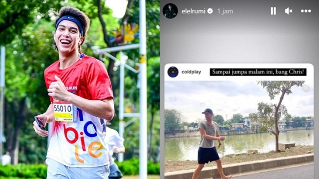 Artis yang Bakal Nonton Konser Coldplay di Indonesia (Instagram/@elelrumi)