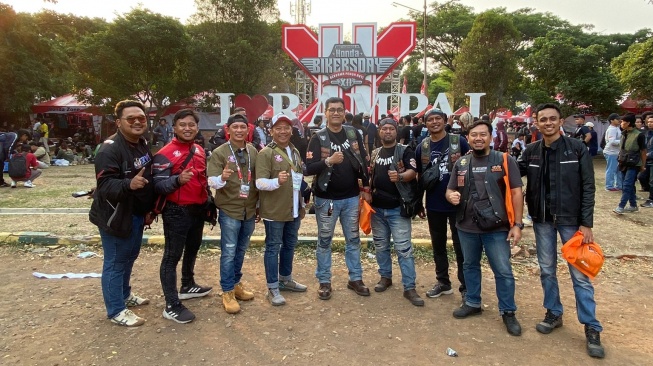 Honda Bikers Day 2023 dalam Lapangan Rampal Malang, hadir AHJ dan juga AHMT dari Jakarta Tangerang bersama Wahana [PT Wahana Makmur Sejati].