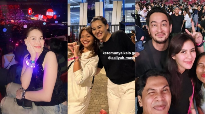 7 OOTD Seleb di Konser Coldplay: Dari Aaliyah Massaid Hingga Ayu Ting Ting yang Tampil Kece