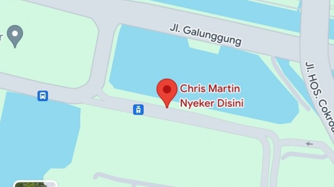 Lokasi Chris Martin Jalan Kaki Nyeker Muncul di Google Maps, Bentar Lagi Jadi Tempat Wisata?