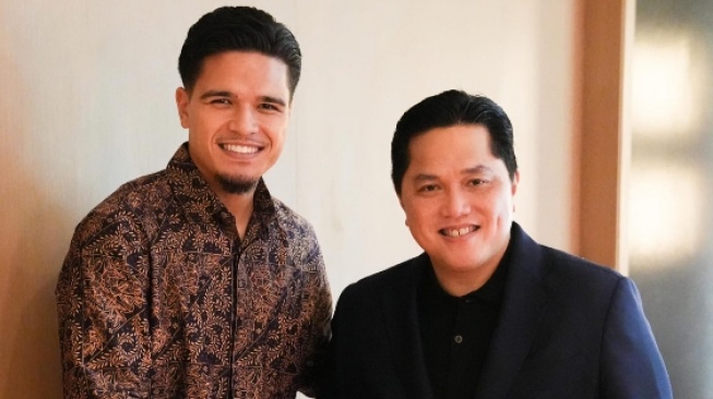 Ragnar Oratmangoen dan Erick Thohir (Twitter/erickthohir)