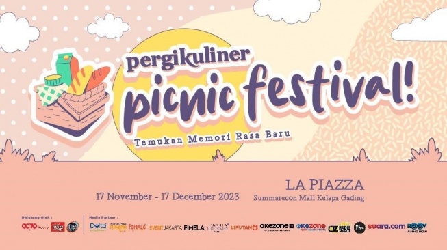 Sambut Tahun Baru, PergiKuliner Picnic Festival Bakal Digelar di Summarecon Mall Kelapa Gading