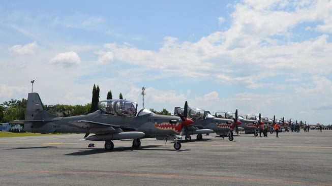 Pasca Insiden Kecelakaan di Pasuruan, TNI AU Setop Pesawat Super Tucano Beroperasi Sementara