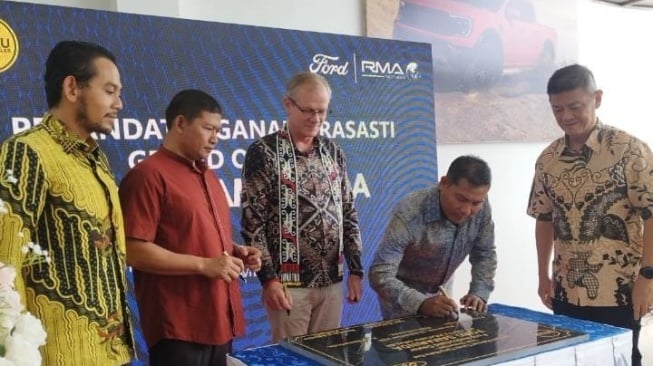 RMA Indonesia Gandeng PT Hayyu Pratama Dealer Buka Dealer Resmi 3S Ford di Kota Samarinda