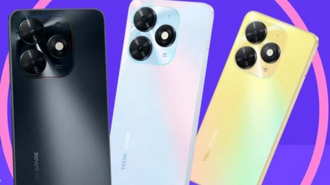 Tecno Spark Go 2024, HP murah mirip iPhone. (Tecno Malaysia)