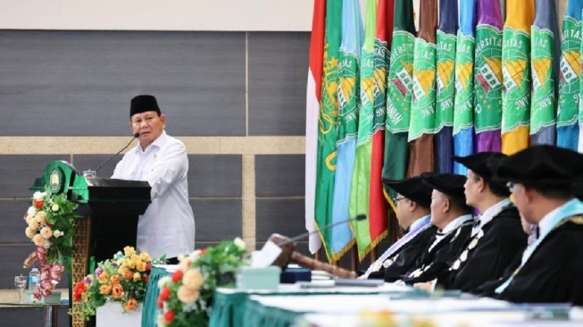 Prabowo Subianto Di Kampus Unisma: Saya Cocok Dengan NU, Saya Gusdurian