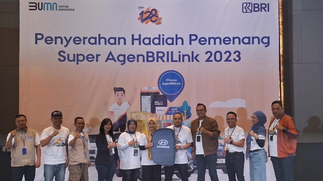 Beri Kontribusi Besar untuk Inklusi Keuangan, BRI Berikan Hadiah Mobil bagi Super AgenBRILink