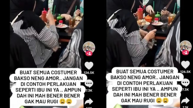 Pengunjung Ini Terciduk Bungkus Makanan di Rumah Makan AYCE, Emang Boleh?