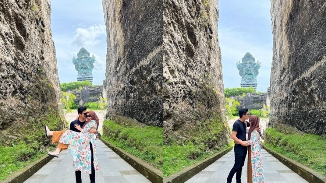 Potret Mesra Ria Ricis dan Teuku Ryan (Instagram/@riaricis1795)