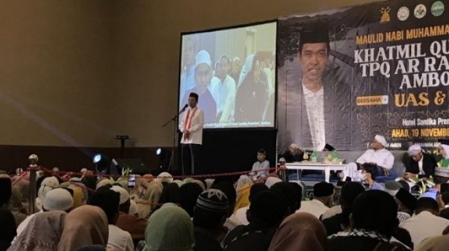 Ustadz Abdul Somad Dorong Warga Muslim Ambon Hafal Al Quran