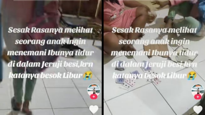 Bikin Haru, Anak Ini Pengin Tidur di Penjara Temani Ibunya saat Libur Sekolah