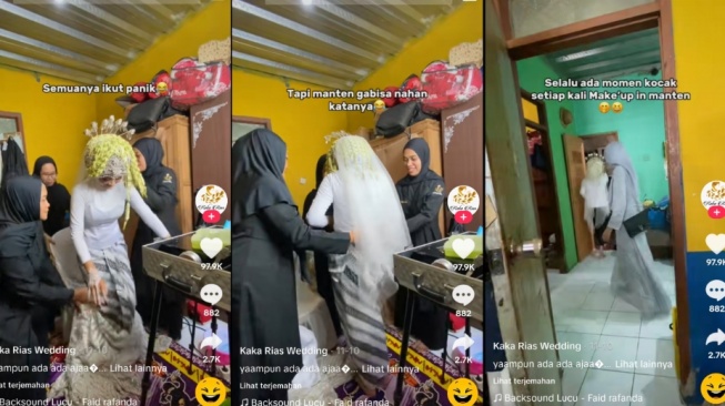 Deg-degan Mau Akad Nikah, Pengantin Wanita Tak Mampu Lagi Tahan Mau BAB