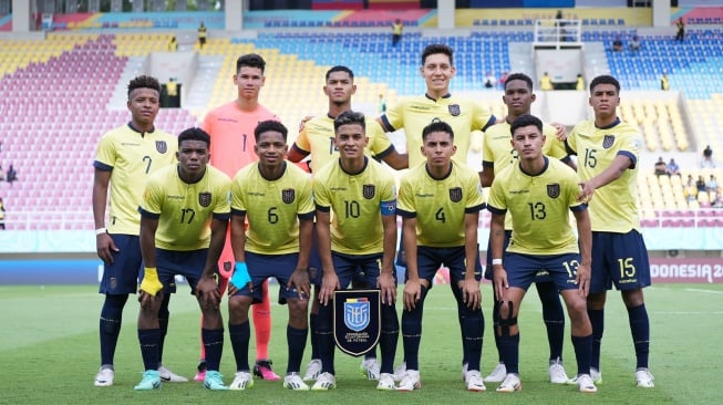 Skuad Timnas Brasil U-17 saat lawan Ekuador di Piala Dunia U-17 2023. (LOC WCU17/RKY)