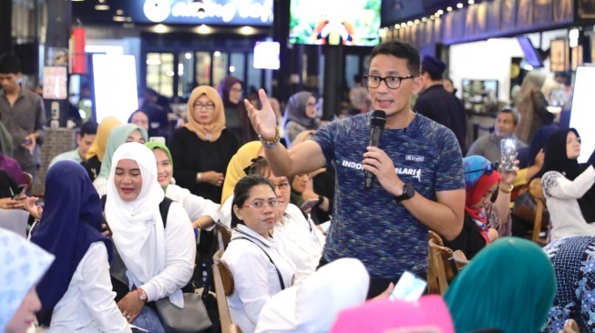 Sandiaga Uno Gelorakan Pemilu Riang Gembira dan Damai, Demi Percepatan Ekonomi dan Kesejahteraan Rakyat