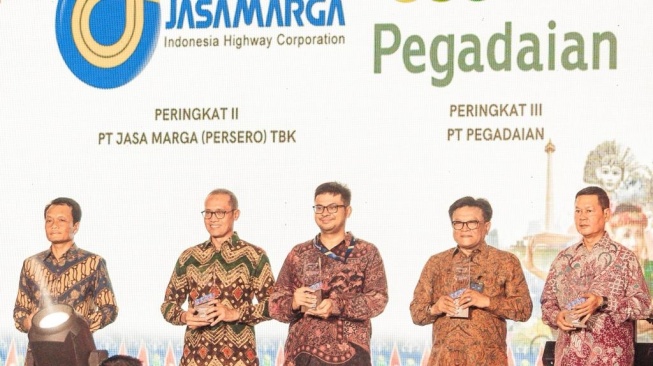 Dukung UMKM Naik Kelas, Pegadaian Raih Penghargaan di Harvesting Ceremony Gernas BBI-BBW