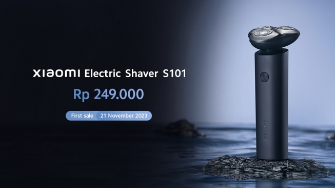 Xiaomi Electric Shaver S101. [Xiaomi Indonesia]